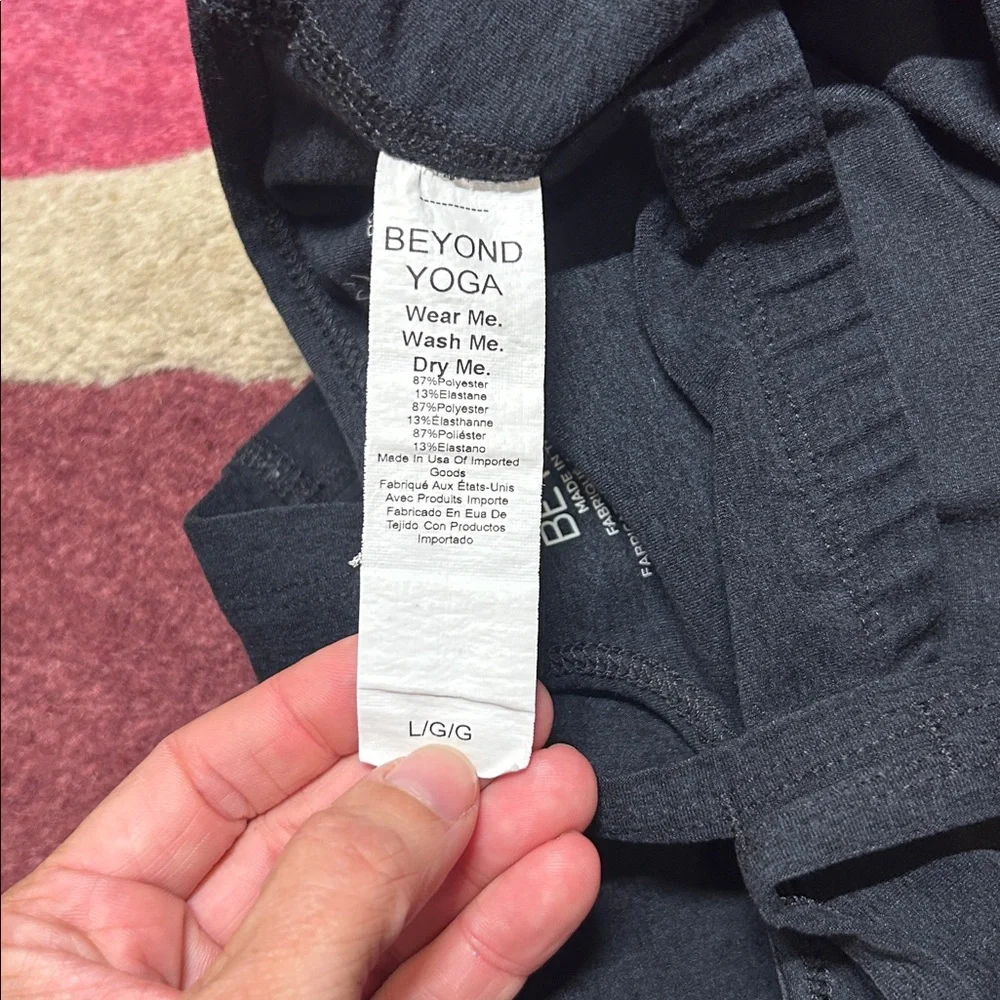 Beyond Yoga Spacedye Slim Racerback Cropped Tank Size L - Picture 5 of 12